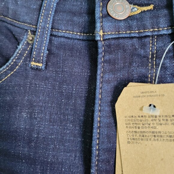 Levi's Jeans 311 Shaping Skinny Women's Denim Mid Rise Slimming Distressed NWT - Picture 6 of 7